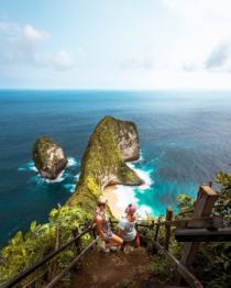 Karang Dawa View Point or Kelingking cliff